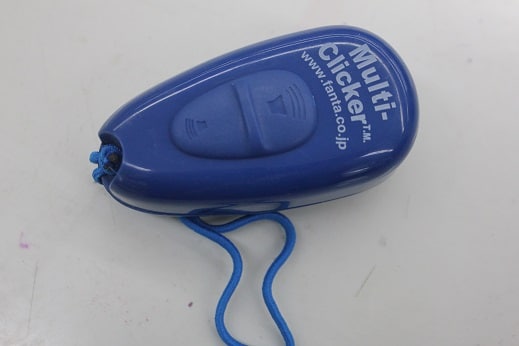 クリッカー、あります!! 説明画像です