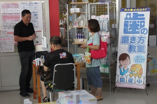 8/17流山店　歯磨き教室やってます!!